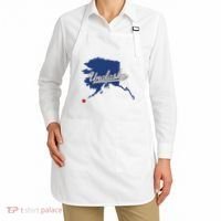 Unalaska Alaska Ak Map Apron thumb 2