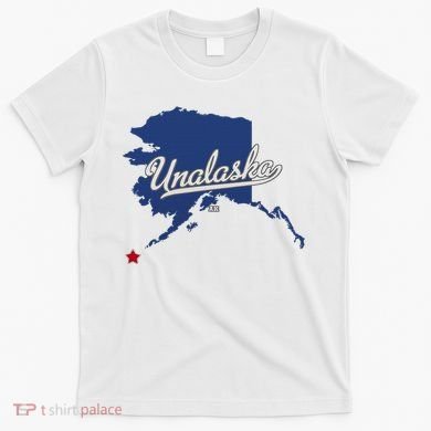 Unalaska Alaska Ak Map T-Shirt