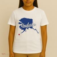 Unalaska Alaska Ak Map T-Shirt thumb 4