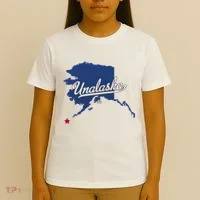 Unalaska Alaska Ak Map T-Shirt thumb 4