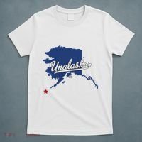 Unalaska Alaska Ak Map T-Shirt thumb 5