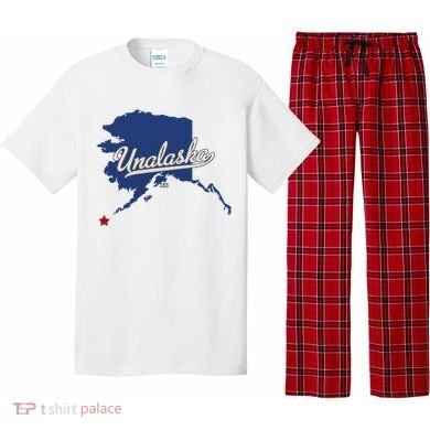 Unalaska Alaska Ak Map Pajama Set