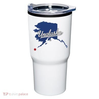 Unalaska Alaska Ak Map Tumbler