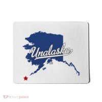 Unalaska Alaska Ak Map Mousepad thumb 0