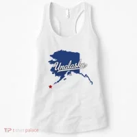 Unalaska Alaska Ak Map Women's Tank Top thumb 0