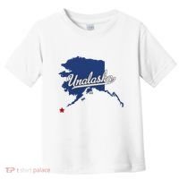Unalaska Alaska Ak Map Toddler T-Shirt thumb 0