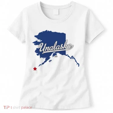 Unalaska Alaska Ak Map Women's T-Shirt