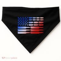 USA American Bullet Flag USA-Made Doggie Bandana thumb 0