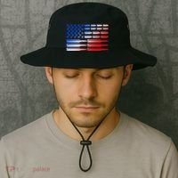 USA American Bullet Flag Bucket Hat thumb 2