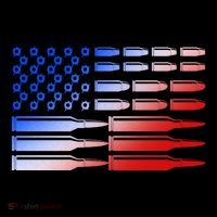 USA American Bullet Flag Bucket Hat thumb 4
