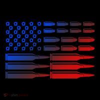 USA American Bullet Flag Coffee Mug thumb 5