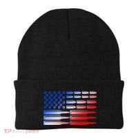 USA American Bullet Flag Beanie thumb 0