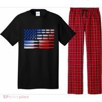 USA American Bullet Flag Pajama Set thumb 0