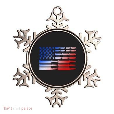 USA American Bullet Flag Ornament
