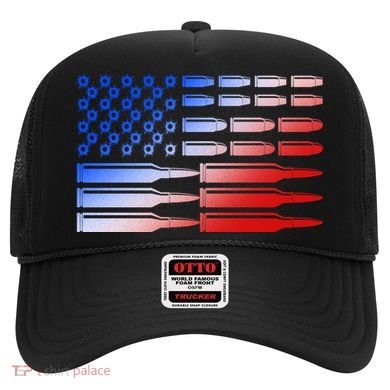 USA American Bullet Flag Hat