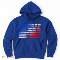 USA American Bullet Flag Hoodie thumb 0