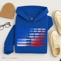 USA American Bullet Flag Hoodie thumb 4