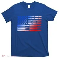 USA American Bullet Flag T-Shirt thumb 0