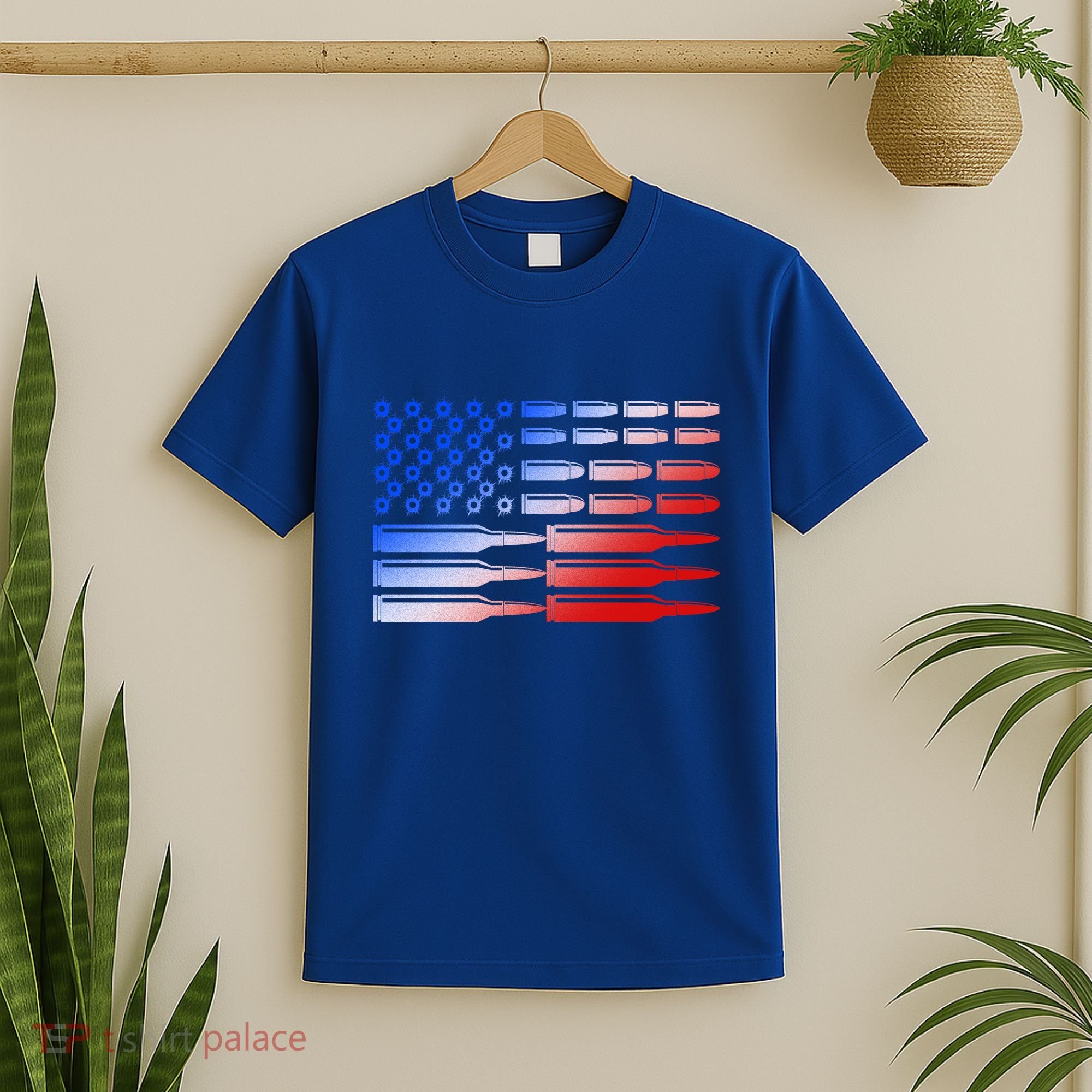 USA American Bullet Flag T-Shirt