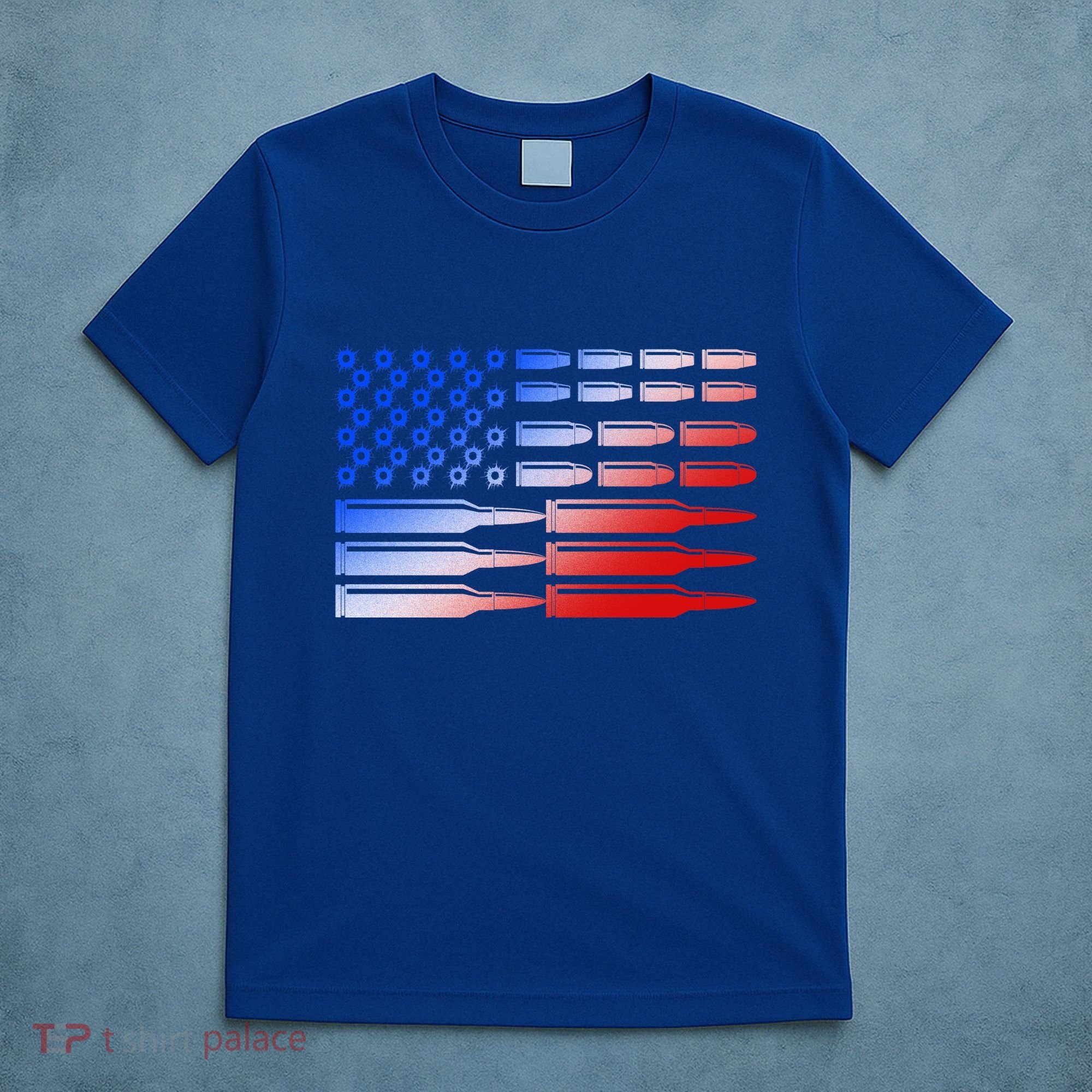 USA American Bullet Flag T-Shirt