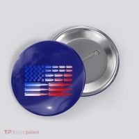 USA American Bullet Flag Button thumb 0