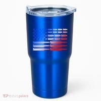 USA American Bullet Flag Tumbler thumb 0