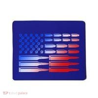 USA American Bullet Flag Mousepad thumb 0