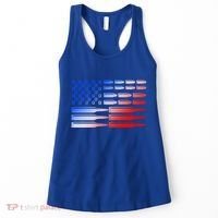 USA American Bullet Flag Women's Tank Top thumb 0
