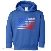 USA American Bullet Flag Toddler Hoodie thumb 0