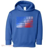 USA American Bullet Flag Toddler Hoodie thumb 0