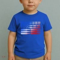 USA American Bullet Flag Toddler T-Shirt thumb 2