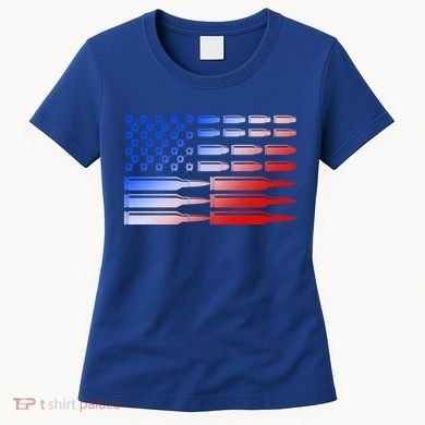 USA American Bullet Flag Women's T-Shirt