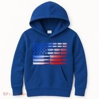 USA American Bullet Flag Kids Hoodie thumb 0