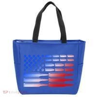 USA American Bullet Flag Tote Bag thumb 0