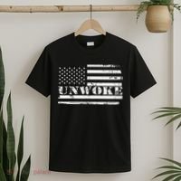 Unwoke Awake But Not Woke T-Shirt thumb 2