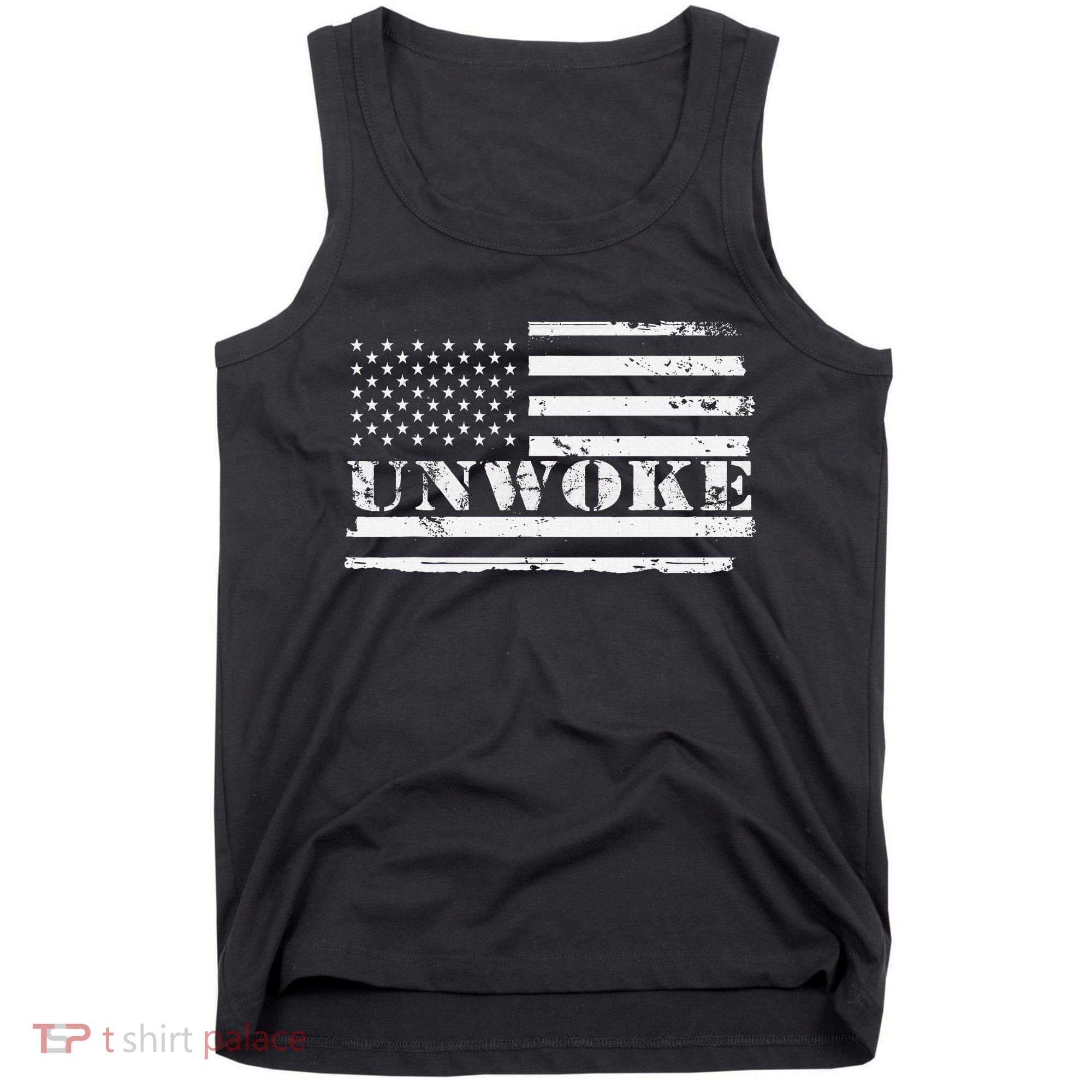 Unwoke Awake But Not Woke Tank Top