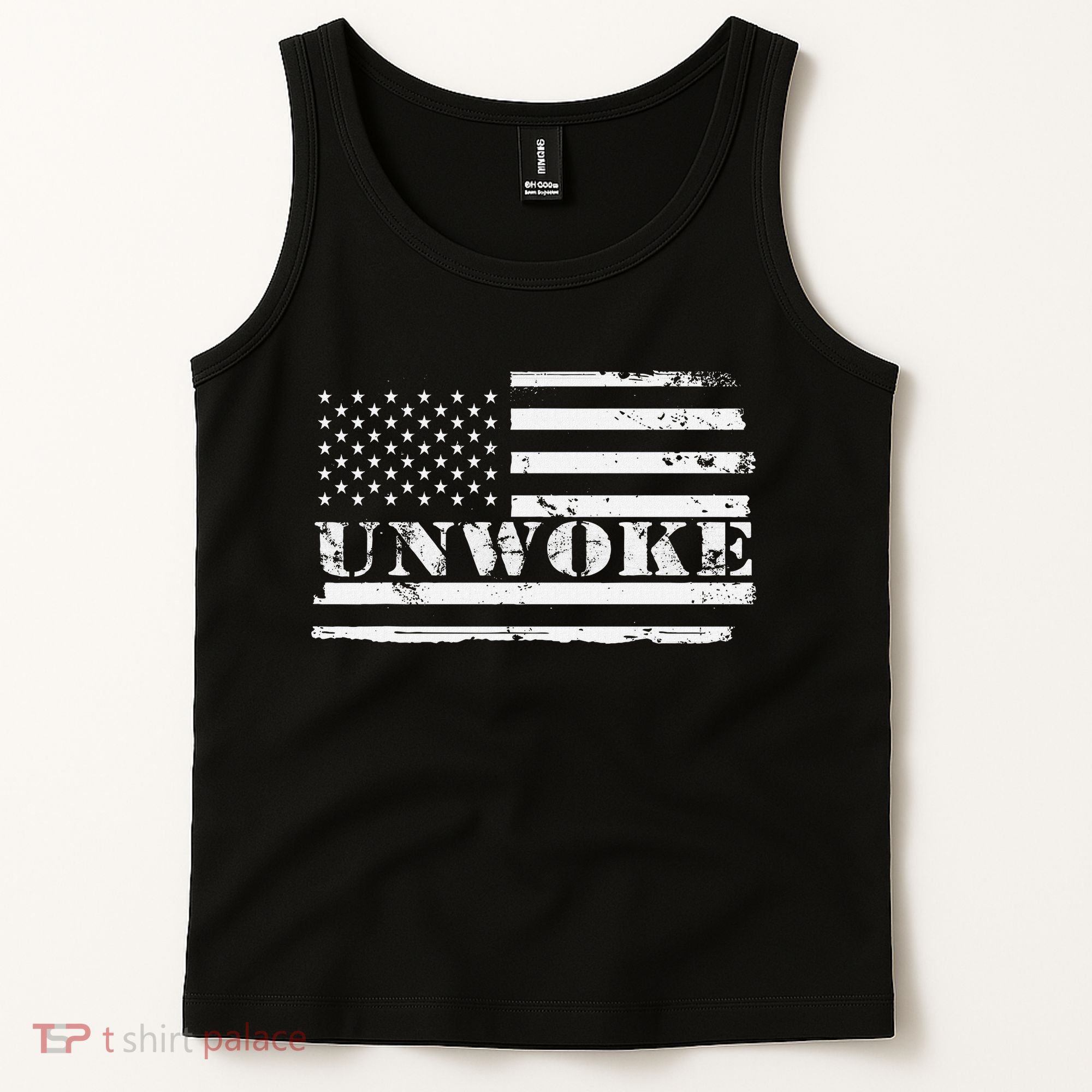 Unwoke Awake But Not Woke Tank Top