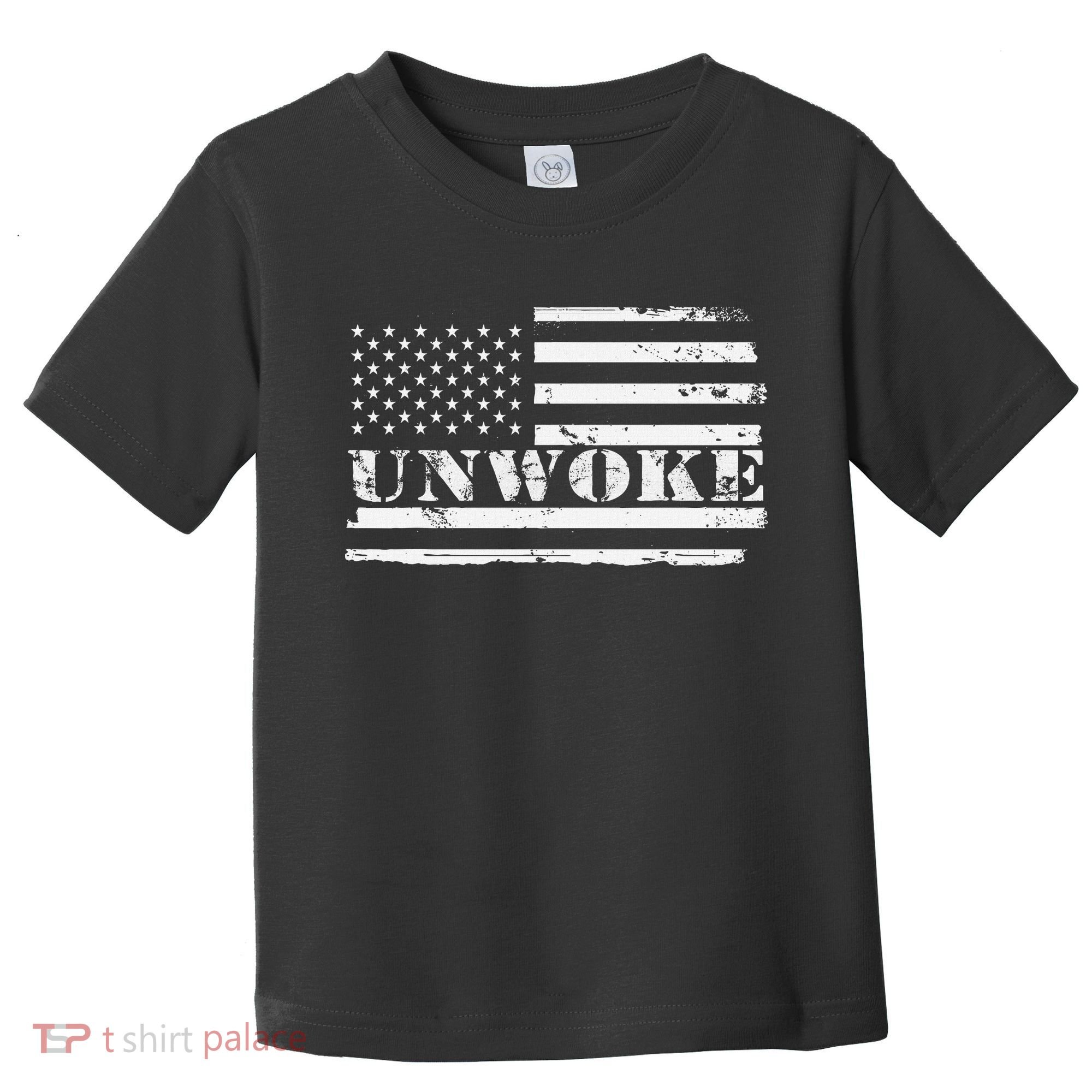 Unwoke Awake But Not Woke Toddler T-Shirt