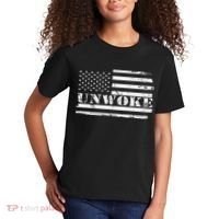 Unwoke Awake But Not Woke Kids T-Shirt thumb 2