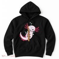 Underwater Axolotl Bassoon Player Music Bassoon Hoodie thumb 0