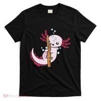 Underwater Axolotl Bassoon Player Music Bassoon T-Shirt thumb 0