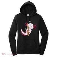 Underwater Axolotl Bassoon Player Music Bassoon Women's Hoodie thumb 0