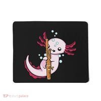 Underwater Axolotl Bassoon Player Music Bassoon Mousepad thumb 0