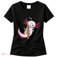 Underwater Axolotl Bassoon Player Music Bassoon Women's T-Shirt thumb 0