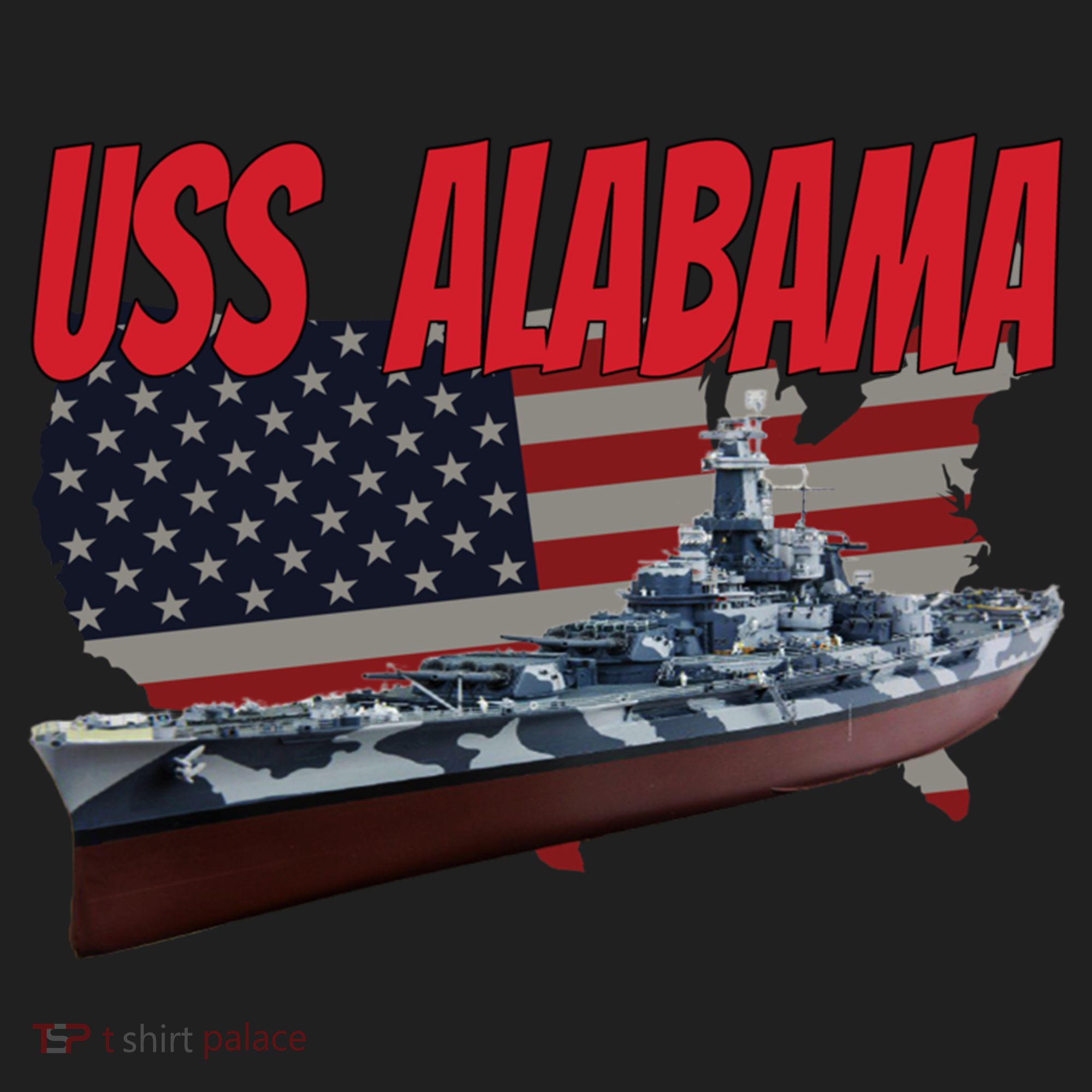 Uss Alabama Bbgift60 Ww2 And Cold War Veteran Battleship Boy Dad Gift Comfort Colors Boxy T-Shirt
