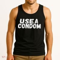 Use A Condom Tank Top thumb 3