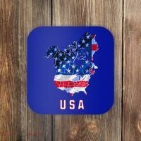 Usa And Canada Map Annex Canada 51st State Trump Greenland Coaster thumb 0