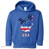 Usa And Canada Map Annex Canada 51st State Trump Greenland Toddler Hoodie thumb 0