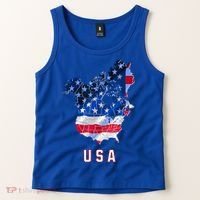 Usa And Canada Map Annex Canada 51st State Trump Greenland Tank Top thumb 2