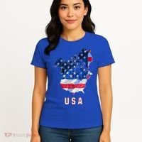 Usa And Canada Map Annex Canada 51st State Trump Greenland Women's T-Shirt thumb 4